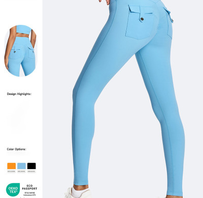 Eco-Friendly Women's High Waist Yoga Pants - Butt Lifting, Tummy Control Leggings for Running | OEM, ODM Services & Wholesale Options for Businesses