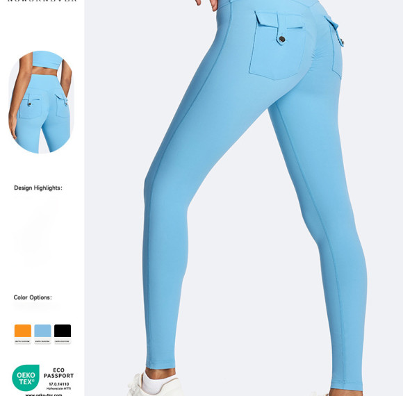 Eco-Friendly Women's High Waist Yoga Pants - Butt Lifting, Tummy Control Leggings for Running | OEM, ODM Services & Wholesale Options for Businesses