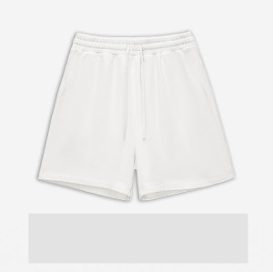 RS Men's Wear | OEM & ODM Heavyweight 350G Spray Monkey Shorts - DK8602 American Drawstring Pants for Bulk Orders & Sourcing Agents