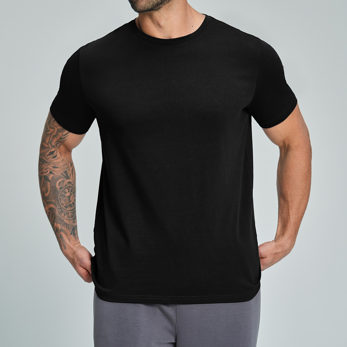 OEM organic cotton sports tees