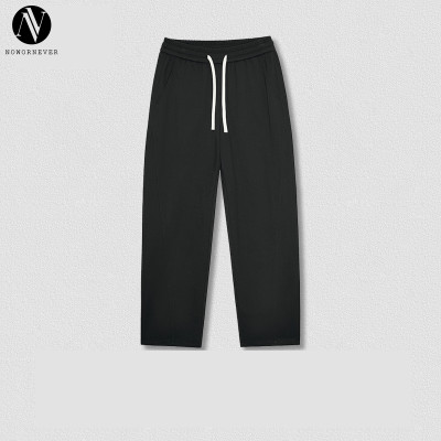 OEM & ODM Autumn Winter Cross-Border Streetwear 340G Drawstring Casual Wide Leg Pants for Men - Item No.DK002 | Wholesale Fashion Trousers & Sourcing Solutions
