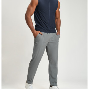 Men's Quick-Dry Eco-Friendly Fitness Tank Top 5085 | Recycled Cotton-Padded Patchwork | OEM & ODM Services for Wholesale & Sourcing Agents | Ideal Activewear Solution for Gym & Casual Wear