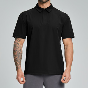 Premium Quality OEM & ODM Eco-Friendly Recycled Sports Fitness Golf Polo Shirt - Skin-Friendly Short Sleeve Outdoor Casual Commute Wear Model 4161 for Wholesalers