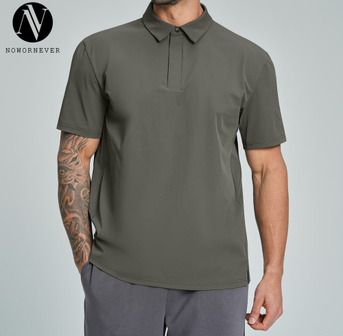Premium Quality OEM & ODM Eco-Friendly Recycled Sports Fitness Golf Polo Shirt - Skin-Friendly Short Sleeve Outdoor Casual Commute Wear Model 4161 for Wholesalers