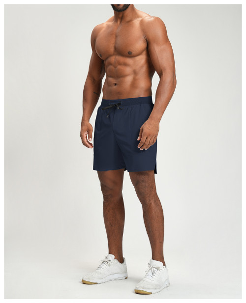 OEM & ODM Men's Eco-Friendly Recycled Quick-Dry Shorts - Skin-Friendly & Breathable for Fitness, Running & Tennis | Wholesale Activewear Solutions