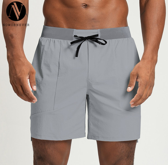 OEM & ODM Men's Eco-Friendly Recycled Quick-Dry Shorts - Skin-Friendly & Breathable for Fitness, Running & Tennis | Wholesale Activewear Solutions