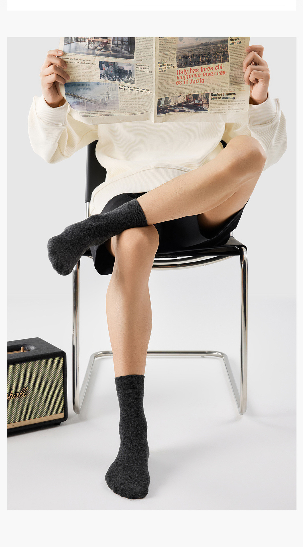 mid-calf socks for men