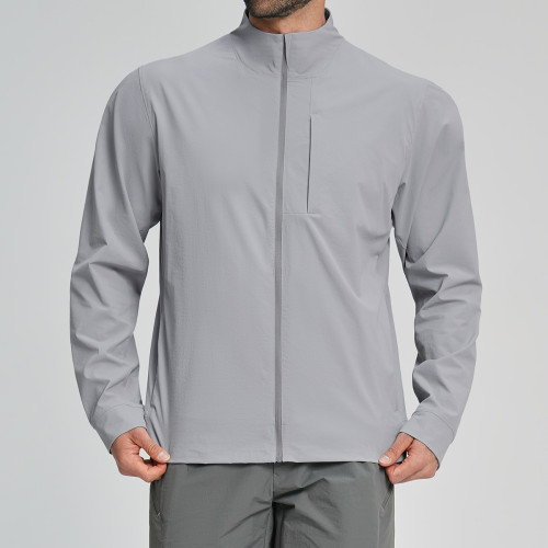 Men's Versatile Breathable Sports & Fitness Jacket 5085-1 | Wholesale OEM & ODM Services for Activewear & Fashion Clothing