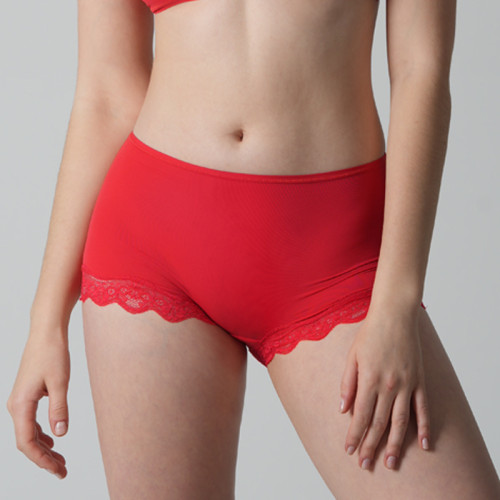 OEM & ODM Lace Boy Shorts - High Elasticity, Breathable, and Skin-Friendly Comfort for Activewear | Perfect Wholesale Solution for Sourcing Agents & Brands1226-4