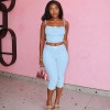 2025 Summer New Arrival European & American Streetwear Sleeveless Crop Top and High Waist Five-Point Pants Set | OEM, ODM, Wholesale Available - Item No. S5218478K
