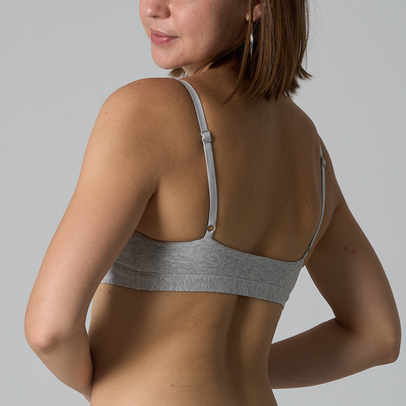 soft cotton gym bras for women