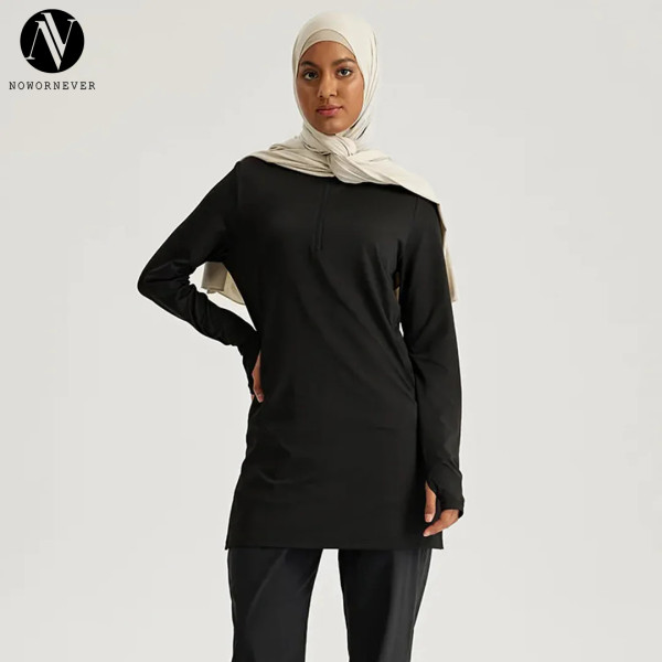 OEM & ODM Yoga Jacket for Women - Loose Long Sleeve Quick Dry Sports Coat with Sun Protection - Plus Size Activewear & Fashion Clothing - Wholesale & Sourcing Agents