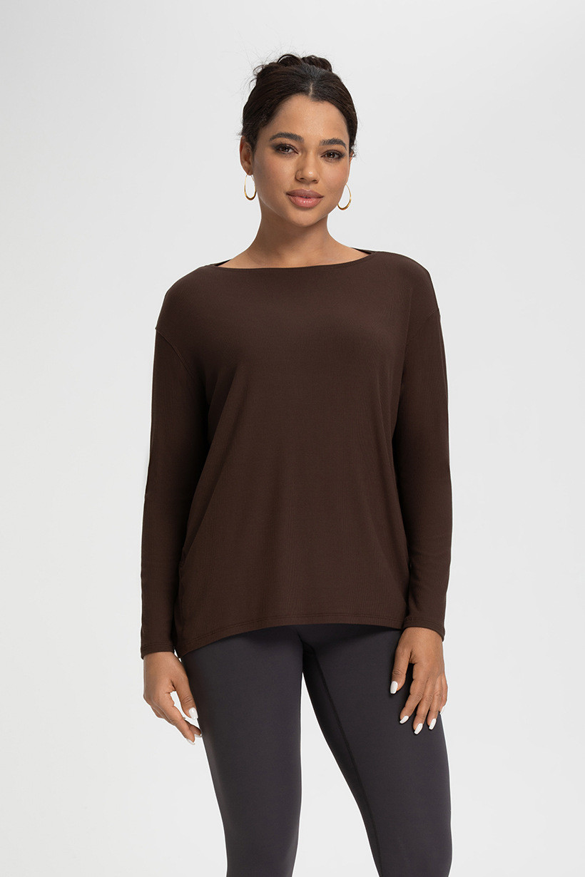 breathable long sleeve workout wear