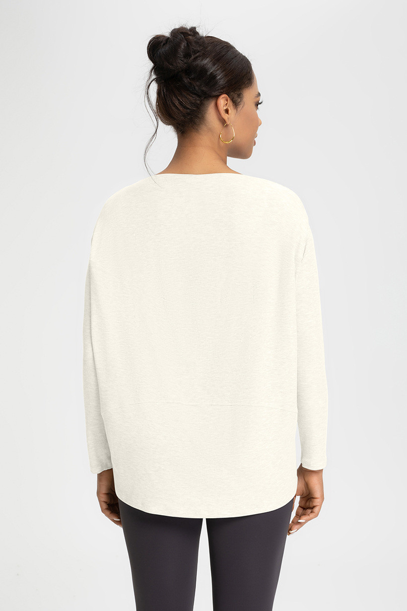 breathable long sleeve workout wear