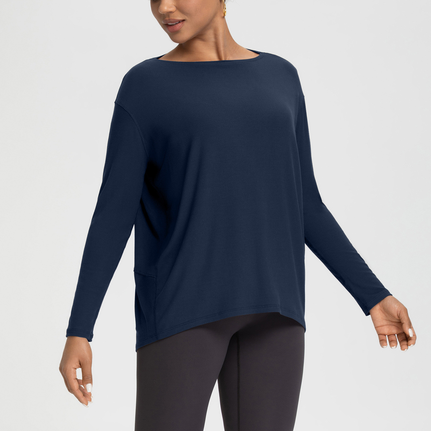 breathable long sleeve workout wear