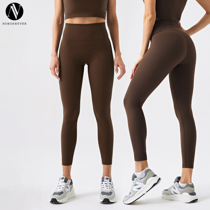 Women's High Waist Yoga Leggings - Breathable Anti-Rolling Tummy Control & Butt Lifting Design for Workouts | Specializing in OEM & ODM Manufacturing