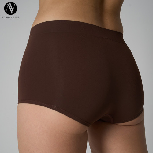 Seamless Soft Smooth Boy Shorts - High Waist Invisible Sport Underwear | OEM & ODM Manufacturing Solutions for Activewear Wholesalers0710