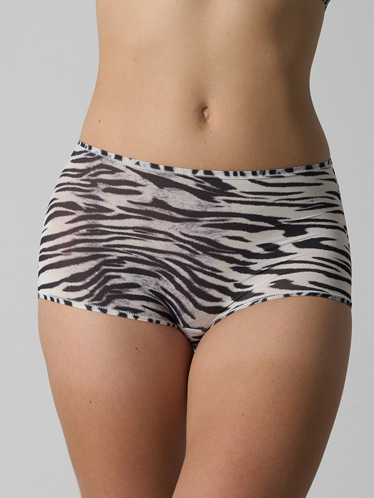 high waist sexy nylon shorts