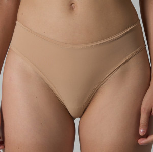 OEM & ODM Three-Pack Simple Sexy Invisible Low-Rise Women's Panties - Breathable Nylon-Spandex Underwear Ready for Wholesale with Multiple Color Options