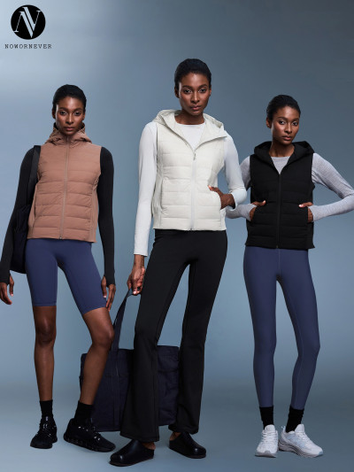 Autumn/Winter New Style Lightweight Warm Down Vest - OEM, ODM & Wholesale Options Available for Versatile Fitness Sports Hooded Outerwear - DAW156