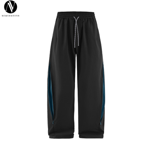 OEM & ODM Men's Hiking Outdoor Sports Trousers - 13545W25 Spring/Summer 2026 Color Block Patchwork Casual Pants for Wholesale & Sourcing Agents