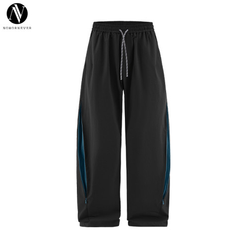 OEM & ODM Men's Hiking Outdoor Sports Trousers - 13545W25 Spring/Summer 2026 Color Block Patchwork Casual Pants for Wholesale & Sourcing Agents