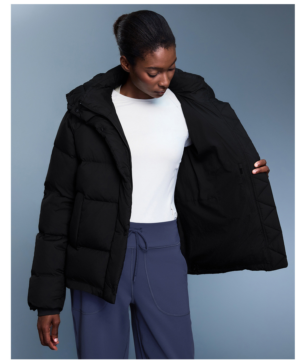 OEM White Duck Down Coat Manufacturer