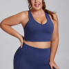OEM ODM Wholesale Plus-Size Nude-Feel Yoga Set Supplier | High-Waist Two-Piece Gym Wear with Pockets for Activewear Brands & Importers