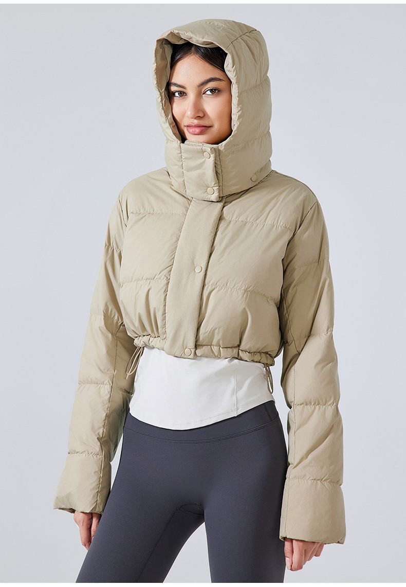 custom women's down jacket