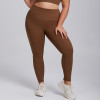 F207 Women's Plus Size V-Line High Waist Tummy Control Butt Lifting Yoga Pants - OEM, ODM, Wholesale & Sourcing Agents for Activewear, Sportswear & Fitness Apparel