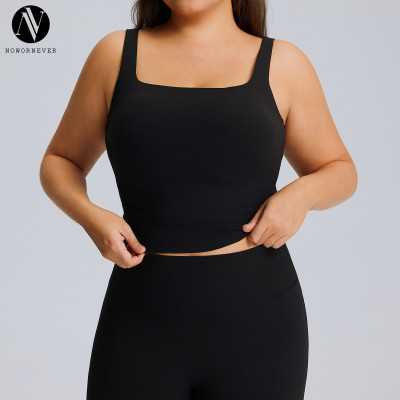 F244Plus Women's Plus Size Yoga Tank Tops | Quick Dry High Stretch Running Fitness Sports Vest | OEM & ODM Available | Wholesale Activewear Solutions for Sourcing Agents