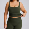 F244Plus Women's Plus Size Yoga Tank Tops | Quick Dry High Stretch Running Fitness Sports Vest | OEM & ODM Available | Wholesale Activewear Solutions for Sourcing Agents