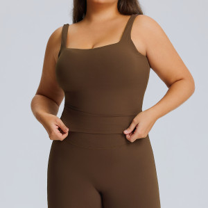 F244Plus Women's Plus Size Yoga Tank Tops | Quick Dry High Stretch Running Fitness Sports Vest | OEM & ODM Available | Wholesale Activewear Solutions for Sourcing Agents