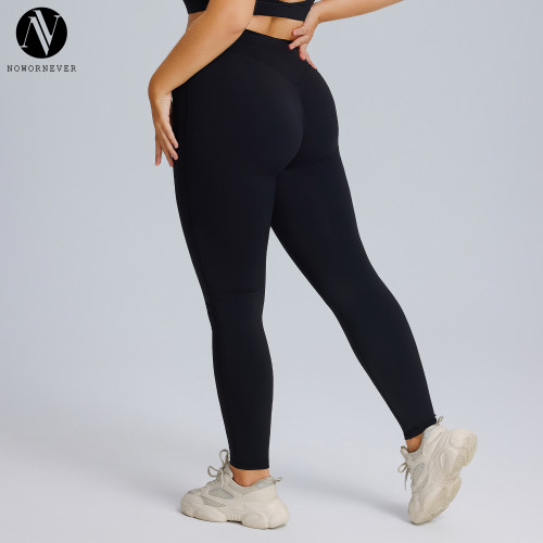 OEM & ODM Women's Plus Size High Waist Butt Lifting Yoga Pants - F213Plus Cloud Sense Quick Dry Running Fitness Trousers for Activewear Wholesale & Sourcing Agents