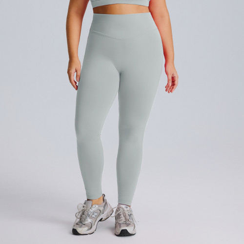 OEM & ODM Women's Plus Size High Waist Butt Lifting Yoga Pants - F213Plus Cloud Sense Quick Dry Running Fitness Trousers for Activewear Wholesale & Sourcing Agents