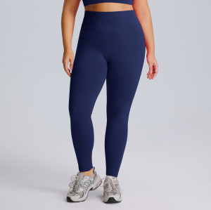 Plus Size High-Waist Yoga Leggings OEM ODM Wholesale Supplier for Butt-Lifting Quick-Dry Slim Fit Gym & Running Activewear – Custom Manufacturing for BrandsF213Plus