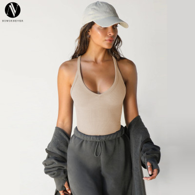 OEM & ODM Y2K Knit Crop Top for Women - Sexy Slim Fit Streetwear Bralette, Casual Sleeveless Tank Top for Wholesale and Sourcing Agents