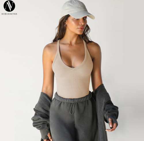 OEM & ODM Y2K Knit Crop Top for Women - Sexy Slim Fit Streetwear Bralette, Casual Sleeveless Tank Top for Wholesale and Sourcing Agents