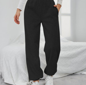 CPEF1950 2026 Spring Summer Women's High Waist Straight Leg Pants - OEM & ODM Available, Casual Pocketed Trousers for Wholesale and Sourcing Agents