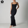 2025 Summer Lace Bralette Elegant Maxi Dress - Women's Bodycon Cami Dress, OEM & ODM Available, Wholesale Solutions for Activewear & Fashion Clothing, Item No.SK1243