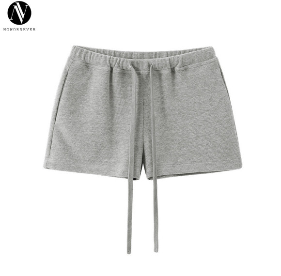 OEM & ODM Drawstring Sports Shorts - Item No. 1708GS25, 25 Spring Summer Solid Color Low Waist Ultra Short Shorts for Women - Perfect for Activewear & Gym Fitness Wear