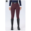 High Waist Women's Equestrian Pants with Full Seat Silicone - Non-Slip, Wear-Resistant Breeches | OEM, ODM, and Contract Manufacturing Available | Slim Fit with Pockets for Activewear and Sportswear Wholesale
