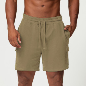 OEM & ODM European & American Men's Sports Casual Shorts - Autumn/Winter Fitness Running, Tennis, Basketball, and Citywalk Sweatpants for Wholesalers & Sourcing Agents - Style 1022