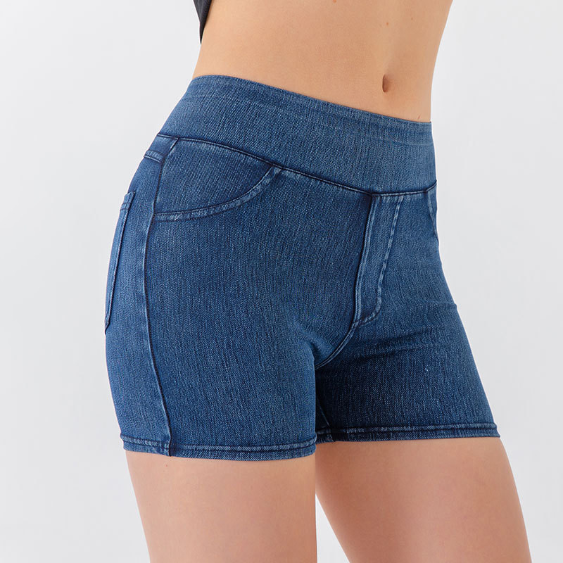 private label denim shorts