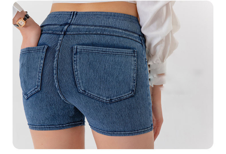 private label denim shorts