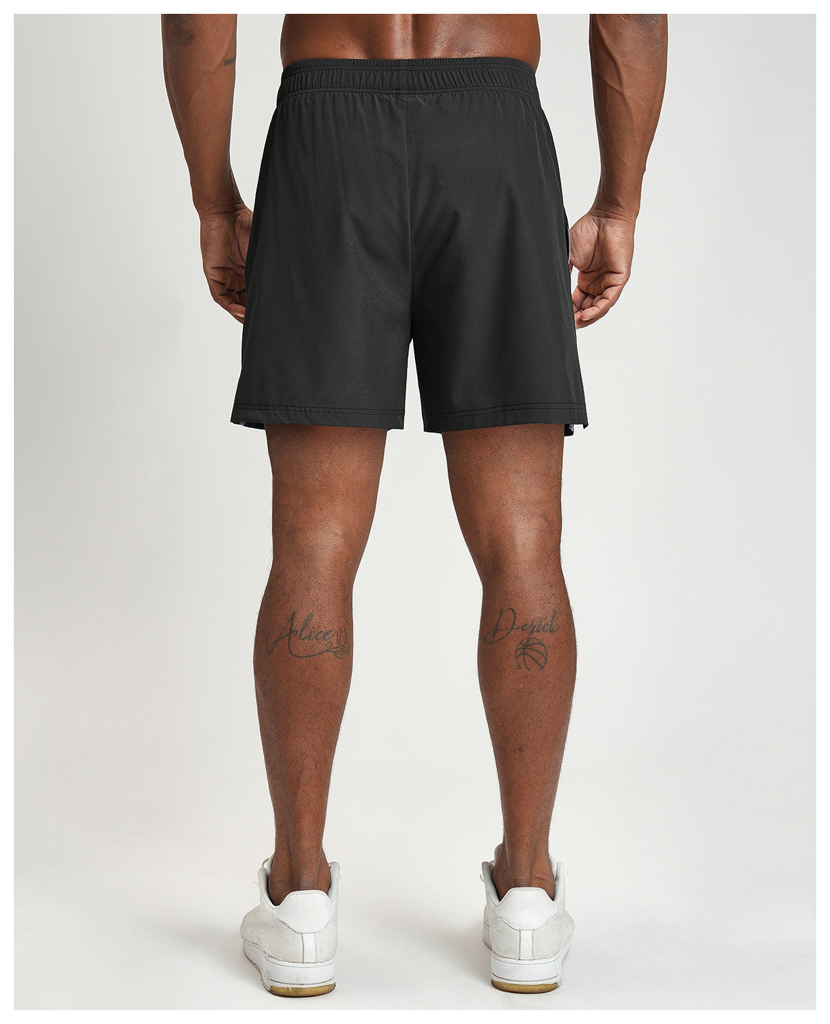 breathable fitness shorts for men