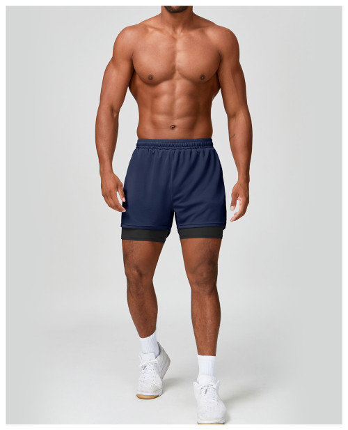 Premium Quality Men's Breathable Quick-Dry 3/4 Sports Casual Shorts - Skin-Friendly Design for Active Lifestyle | OEM & ODM Manufacturing, Bulk Orders Welcome1183