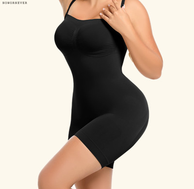 OEM & ODM Detachable Straps Full Body Shaper - Tummy Control & Butt Lifter Seamless Bodysuit for Activewear Brands - Wholesale & Sourcing Agents