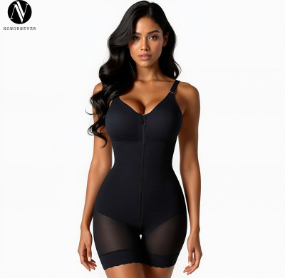 OEM & ODM Postpartum Body Shaper for Women - MT000839 Tummy Control Butt Lifter Zipper Shapewear Bodysuit | Wholesale and Sourcing Agents Welcome