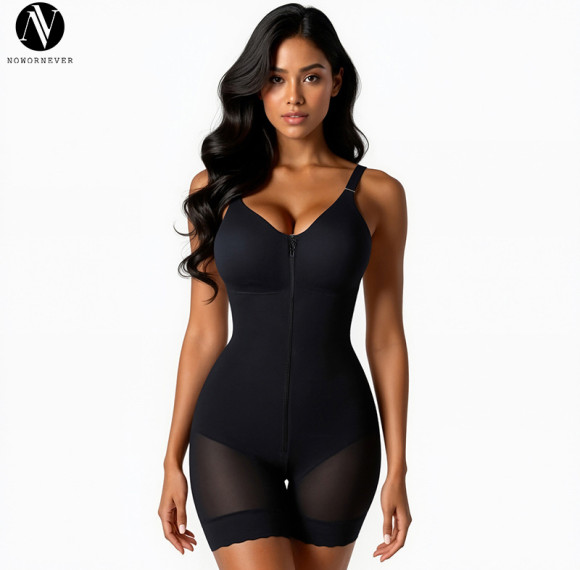 OEM & ODM Postpartum Body Shaper for Women - MT000839 Tummy Control Butt Lifter Zipper Shapewear Bodysuit | Wholesale and Sourcing Agents Welcome